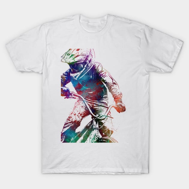 BMX rider bike #bmx T-Shirt by JBJart